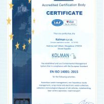 KOLMAN ISO 14001-2015 EN