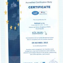 KOLMAN ISO 9001-2015 EN